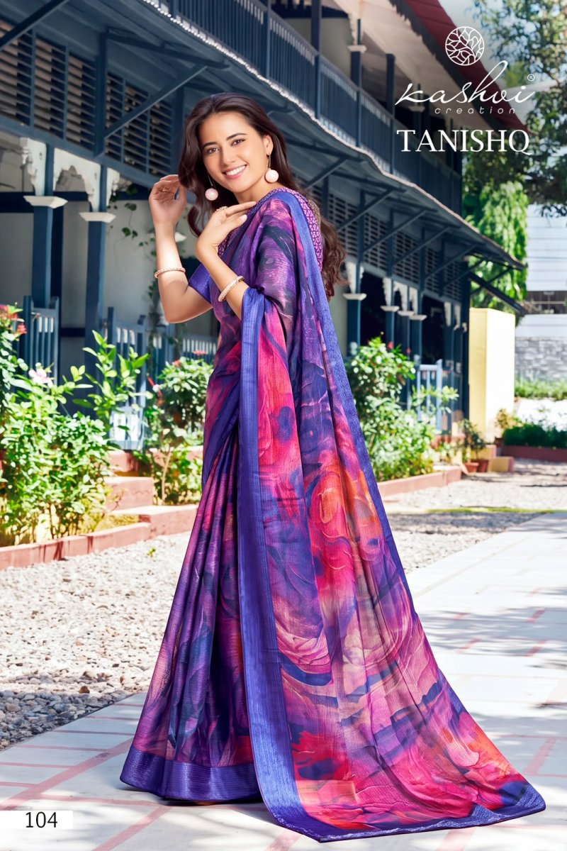 Tanishq Vol 1 By Kashvi Siya Silk Digital Printed Saree